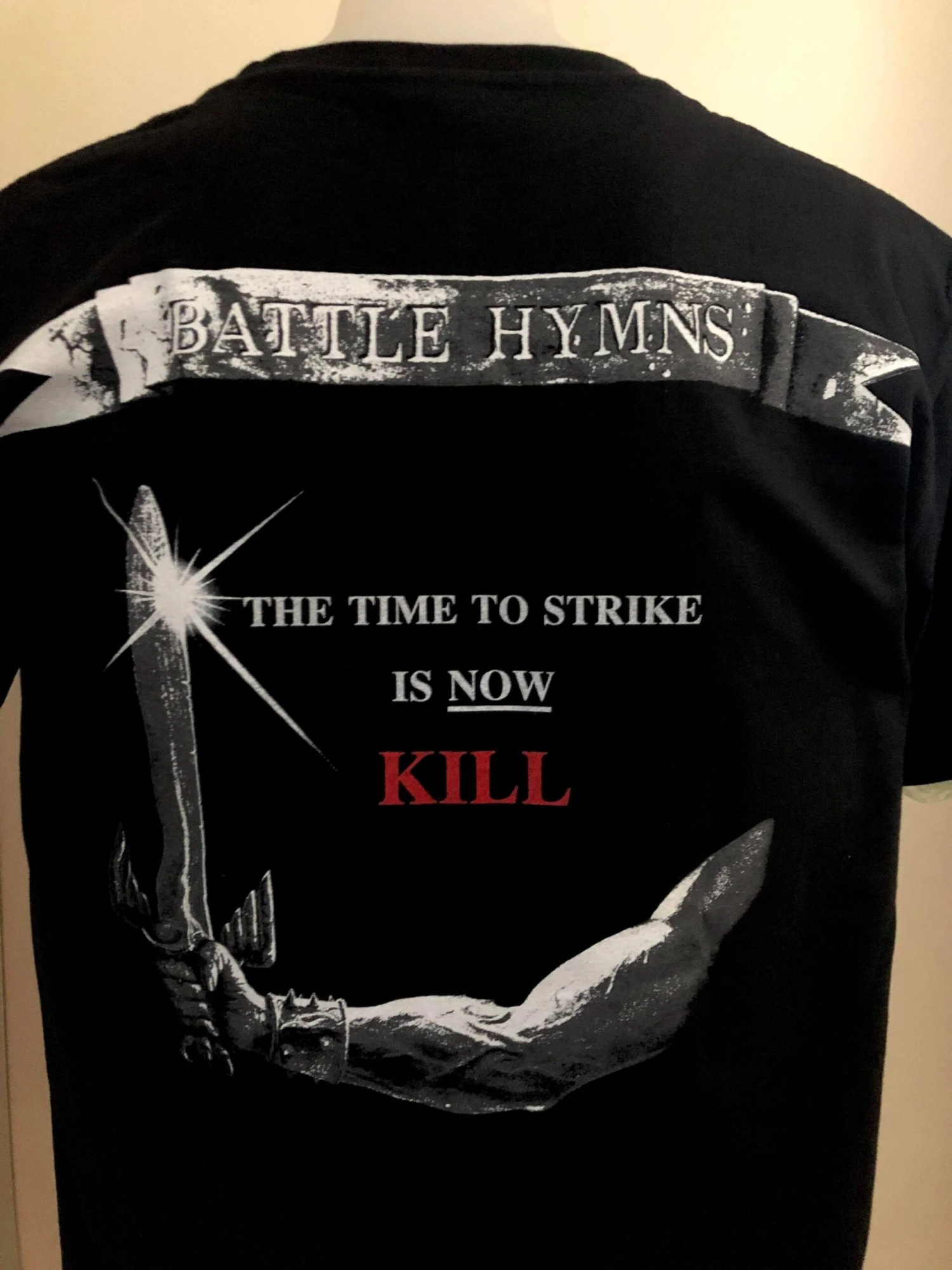 MANOWAR - BATTLE HYM T SHIRT — Inacoma 4 MANOWAR - BATTLE HYM T SHIRT — Inacoma - Image 2