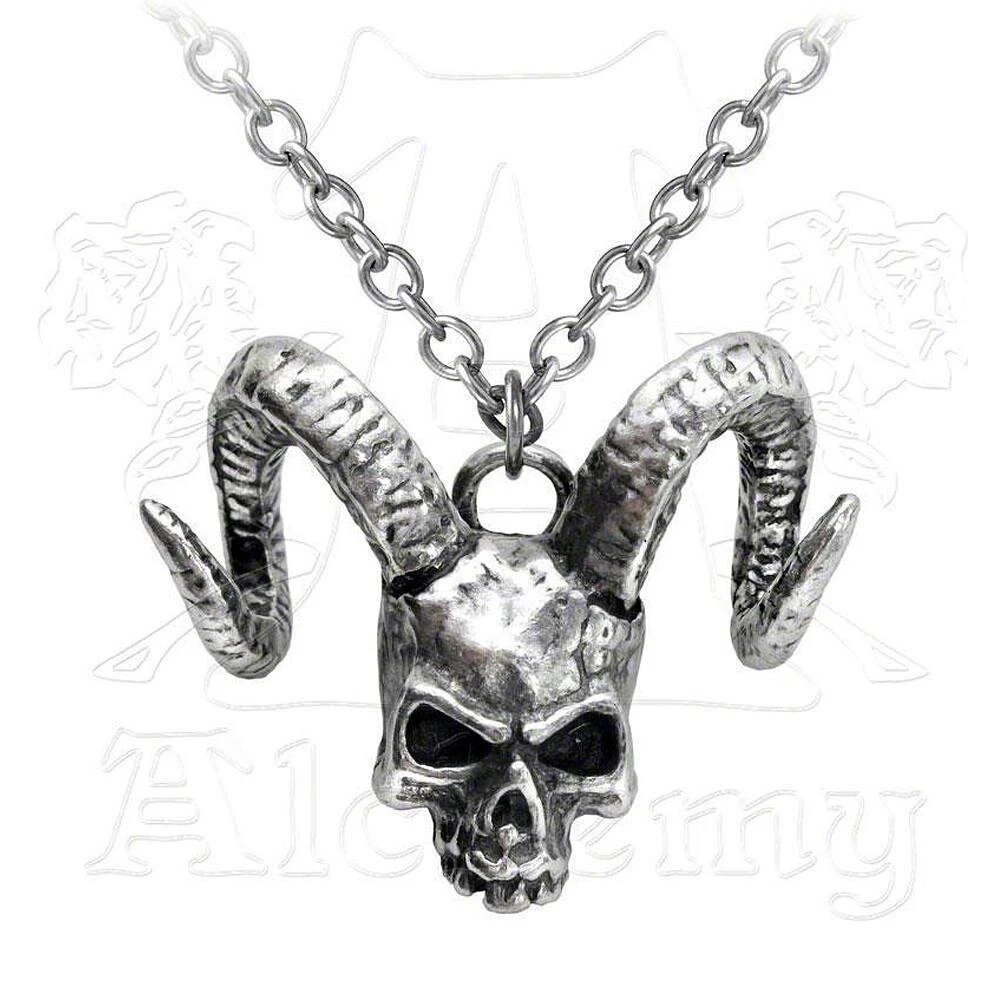 Alchemy Skull Of Azrael Pendant — Inacoma 3 Alchemy Skull Of Azrael Pendant — Inacoma
