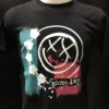 BLINK 182 - PINK AND BLUE LOGO T Shirt — Inacoma -Inacoma Stores PhotoMar242C21242PM