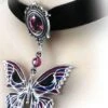 Alchemy Death's-Head Butterfly Choker Pendant — Inacoma 2 Alchemy Death's-Head Butterfly Choker Pendant — Inacoma -Inacoma Stores d699c6d4aa66ace801eb53b111f47a68
