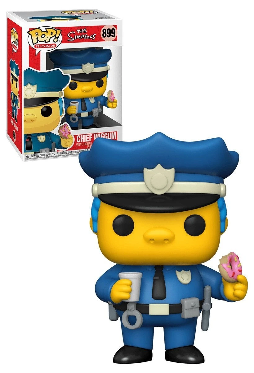 The Simpsons - Chief Wiggum Pop! Vinyl — Inacoma 3 The Simpsons - Chief Wiggum Pop! Vinyl — Inacoma
