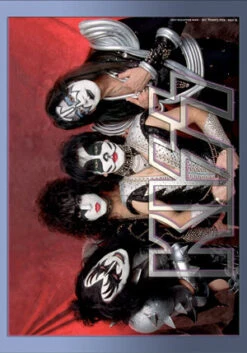 KISS TEXTILE POSTER - BAND FRAME — Inacoma