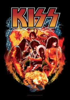 KISS TEXTILE POSTER - SPECIAL EFFECTS — Inacoma