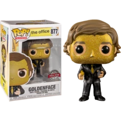 The Office - Jim Halpert Goldenface US Exclusive Pop! Vinyl 877 — Inacoma