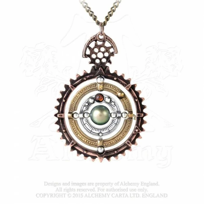 Alchemy Ordium Coelestium Mehanicum Pendant — Inacoma 3 Alchemy Ordium Coelestium Mehanicum Pendant — Inacoma