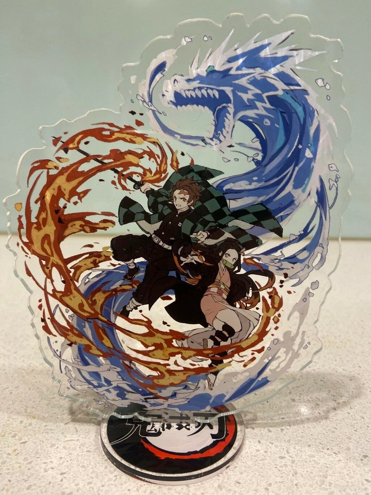 Demon Slayer Nezuko & Tanjiro - Acrylic Stand - Cake Topper / Desk Stand — Inacoma 3 Demon Slayer Nezuko & Tanjiro - Acrylic Stand - Cake Topper / Desk Stand — Inacoma