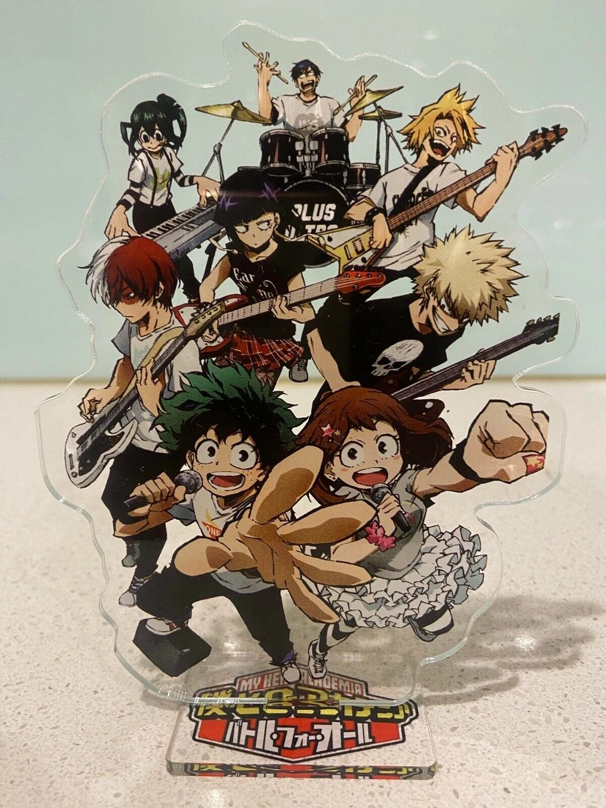 My Hero Academia - Acrylic Stand - Cake Topper / Desk Stand — Inacoma 3 My Hero Academia - Acrylic Stand - Cake Topper / Desk Stand — Inacoma
