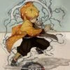 Demon Slayer Zenitsu Agatsuma - Acrylic Stand - Cake Topper / Desk Stand — Inacoma -Inacoma Stores s l1600281629