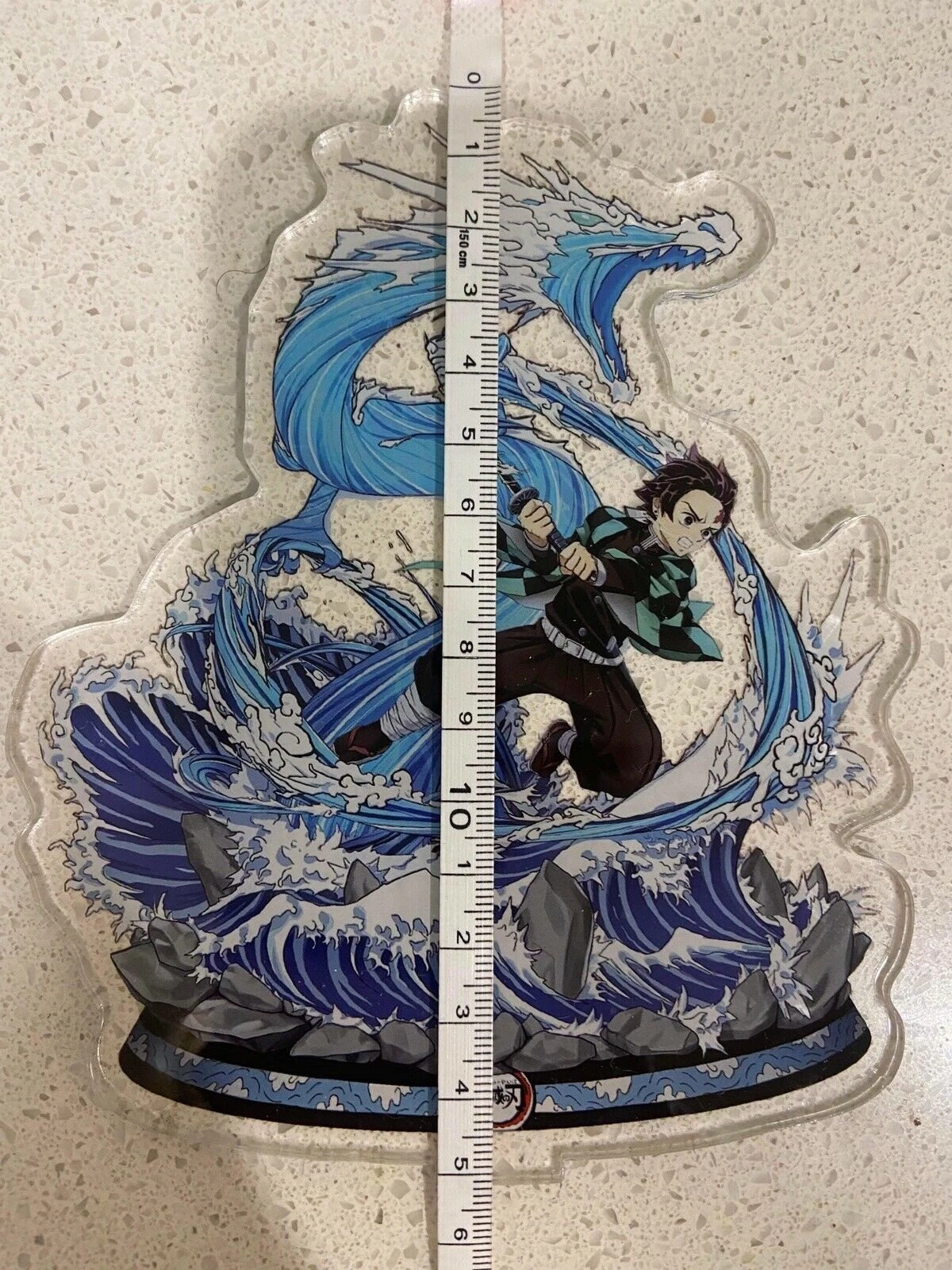 Demon Slayer Tanjiro Kamado - Acrylic Stand - Cake Topper / Desk Stand — Inacoma 4 Demon Slayer Tanjiro Kamado - Acrylic Stand - Cake Topper / Desk Stand — Inacoma - Image 2