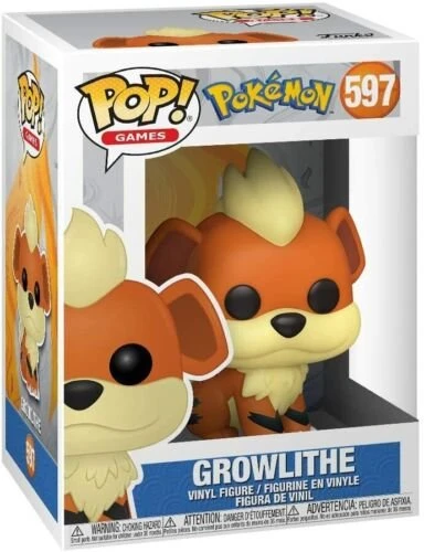Pokemon - Growlithe Funko Pop! Vinyl 597 — Inacoma 3 Pokemon - Growlithe Funko Pop! Vinyl 597 — Inacoma