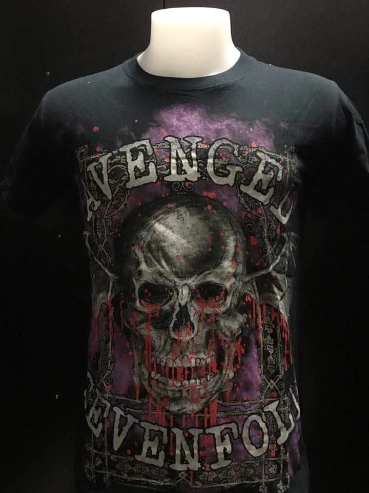 Avenged Sevenfold - Skull T Shirt — Inacoma 3 Avenged Sevenfold - Skull T Shirt — Inacoma